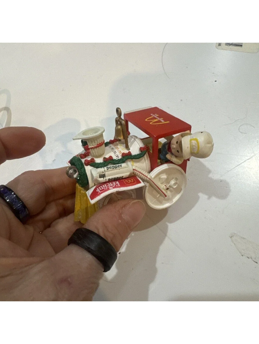 12 VTG Mcdonald's ornaments from the 1990's.